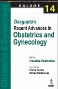 Cover: Dasgupta's Recent Advances in Obstetrics and Gynecology - Jaypee Brothers Medical Publishers