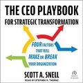 Cover: The CEO Playbook for Strategic Transformation - Tantor Audio