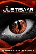 Cover: The Justisaar (Space Hunter Chronicles, #2) - Sevannah Storm
