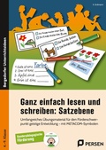 Cover: Ganz einfach lesen und schreiben: Satzebene - Persen Verlag in der AAP Lehrerwelt GmbH