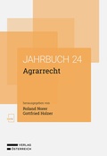 Cover: Agrarrecht - NWV im Verlag &Ouml;sterreich GmbH