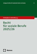 Cover: Recht f&uuml;r soziale Berufe 2025/26 - Nomos