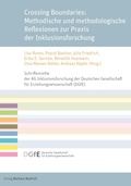 Cover: Crossing Boundaries: Methodische und methodologische Reflexionen zur Praxis der Inklusionsforschung - Verlag Barbara Budrich