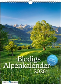 Abbildung von: Blodigs Alpenkalender 2026 - Stadler Kalender