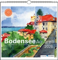 Abbildung von: Bodensee Aquarell 2026 - Stadler Kalender