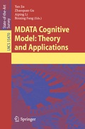 Cover: MDATA Cognitive Model: Theory and Applications - Springer