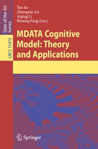 Enlarge image Cover: MDATA Cognitive Model: Theory and Applications - Springer