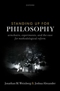 Cover: Standing Up for Philosophy - Oxford University Press
