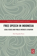Cover: Free Speech in Indonesia - Routledge