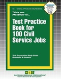 Cover: Test Practice Book for 100 Civil Service Jobs - National Learning Corp