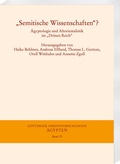 Cover: "Semitische Wissenschaften"? - Harrassowitz Verlag