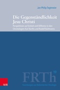 Cover: Die Gegenst&auml;ndlichkeit Jesu Christi - Vandenhoeck & Ruprecht