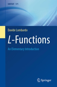 Enlarge image Cover: L-Functions - Springer