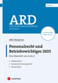 Cover: Personalrecht und Betriebswichtiges 2025 - LexisNexis Verlag ARD ORAC GmbH