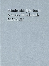 Abbildung von: Hindemith-Jahrbuch - Schott Music