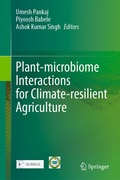 Cover: Plant-microbiome Interactions for Climate-resilient Agriculture - Springer