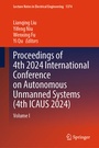 Cover: Proceedings of 4th 2024 International Conference on Autonomous Unmanned Systems (4th ICAUS 2024) - Springer