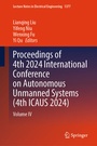 Cover: Proceedings of 4th 2024 International Conference on Autonomous Unmanned Systems (4th ICAUS 2024) - Springer