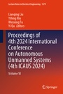 Cover: Proceedings of 4th 2024 International Conference on Autonomous Unmanned Systems (4th ICAUS 2024) - Springer