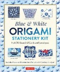 Cover: Blue & White Origami Stationery Kit - Tuttle Publishing