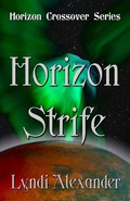 Cover: Horizon Strife (Horizon Crossover, #2) - dfpbooks