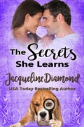 Cover: The Secrets She Learns (Sisters, Lovers & Second Chances, #4) - Jacqueline Diamond
