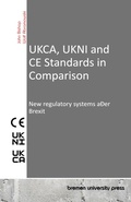 Cover: UKCA, UKNI and CE Standards in Comparison - Bremen University Press
