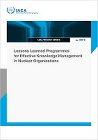 Abbildung von: Lessons Learned Programmes for Effective Knowledge Management in Nuclear Organizations - IAEA