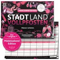 Abbildung von: DENKRIESEN - STADT LAND VOLLPFOSTEN® - MÄDELSABEND EDITION "Männer verboten." - A4 - DENKRIESEN