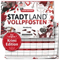 Abbildung von: DENKRIESEN - STADT LAND VOLLPFOSTEN® - CRIME EDITION "Mordslustig." - A4 - DENKRIESEN