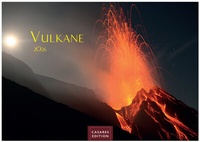 Abbildung von: Vulkane Kalender 2026 - Wandkalender | Fotokalender Naturkalender 35x50cm Grosses Format | . mit atemberaubenden Vulkan- und Naturfotografien | Perfekt für Vulkanliebhaber & Naturschätze. - CASARES EDITION