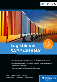 Abbildung von: Logistik mit SAP S/4HANA - SAP PRESS