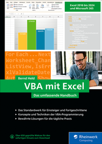 Abbildung von: VBA mit Excel - Rheinwerk