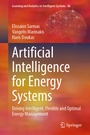 Cover: Artificial Intelligence for Energy Systems - Springer