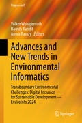 Bild: Advances and New Trends in Environmental Informatics - Springer
