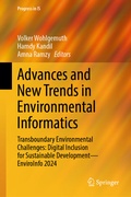 Cover: Advances and New Trends in Environmental Informatics - Springer