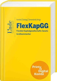 Abbildung von: FlexKapGG | Flexible-Kapitalgesellschafts-Gesetz (Kombi Print&digital) - Linde