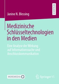 Abbildung von: Medizinische Schlüsseltechnologien in den Medien - Springer VS