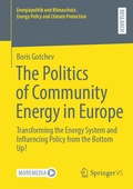 Cover: The Politics of Community Energy in Europe - Springer VS