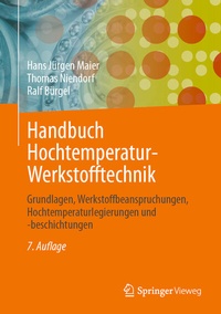 Abbildung von: Handbuch Hochtemperatur-Werkstofftechnik - Springer Vieweg
