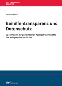 Abbildung von: Beihilfentransparenz und Datenschutz - Fachmedien Recht und Wirtschaft
