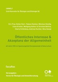 Abbildung von: Öffentliches Interesse & Akzeptanz der Allgemeinheit - Facultas