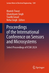 Enlarge image Cover: Proceedings of the International Conference on Sensors and Microsystems - Springer Nature Switzerland AG