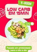 Cover: E-book: Receitas Low Carb De 15 Minutos - Clube de Autores