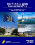 Cover: New York Real Estate License Exam Prep: All-in-One Review and Testing to Pass New York's Real Estate Exam - rycolemet