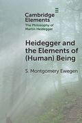 Cover: Heidegger and the Elements of (Human) Being - Cambridge University Press