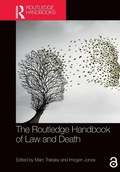 Cover: The Routledge Handbook of Law and Death - Routledge