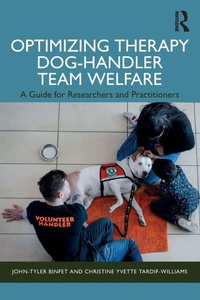 Enlarge image Cover: Optimizing Therapy Dog-Handler Team Welfare - Routledge