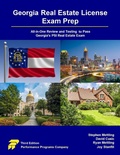Cover: Georgia Real Estate License Exam Prep: All-in-One Review and Testing to Pass Georgia's PSI Real Estate Exam - rycolemet