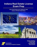 Cover: Indiana Real Estate License Exam Prep: All-in-One Review and Testing to Pass Indiana's PSI Real Estate Exam - rycolemet
